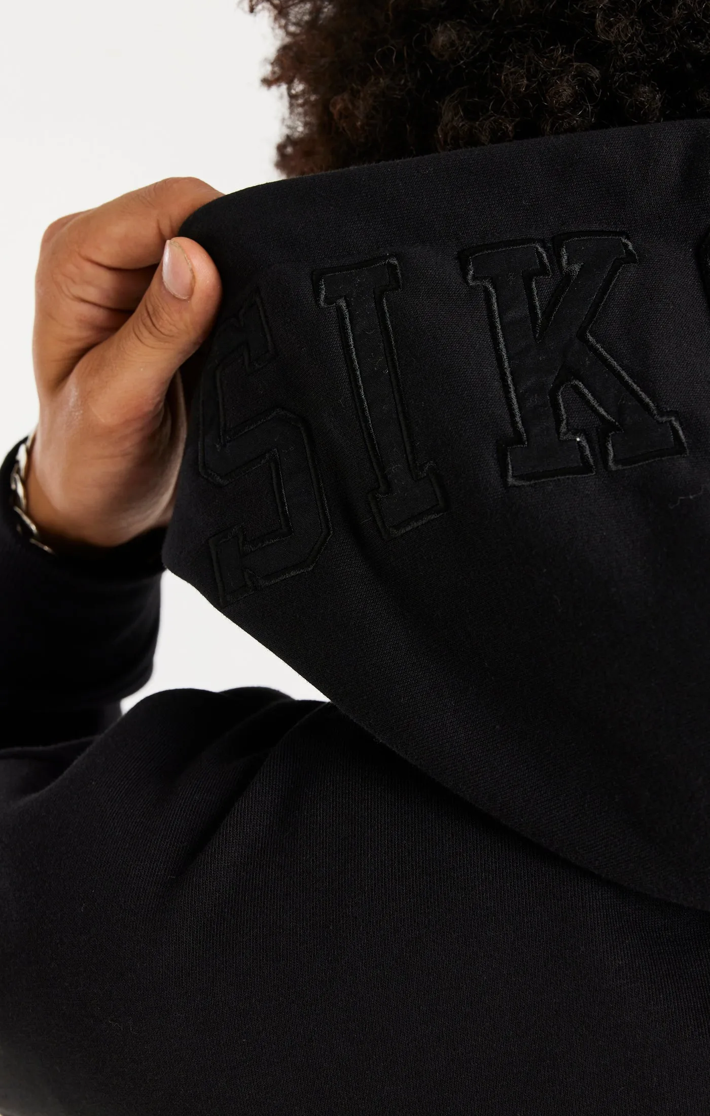 SikSilk Retro Classic Toggle Hoodie - Black sold by Siksilk product image thumbnail 3
