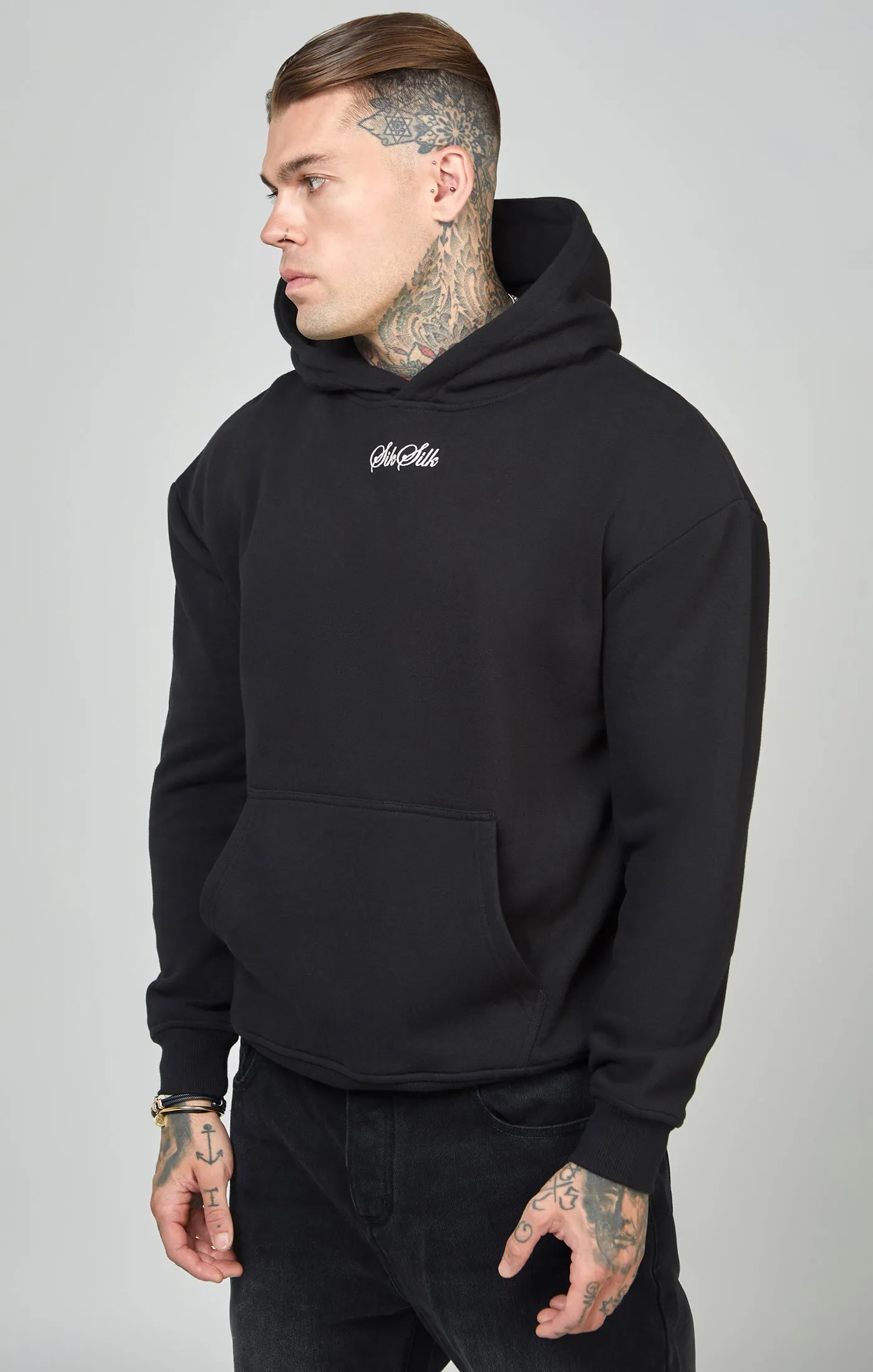 Script Logo Oversized Hoodie sold by Siksilk product image thumbnail 4