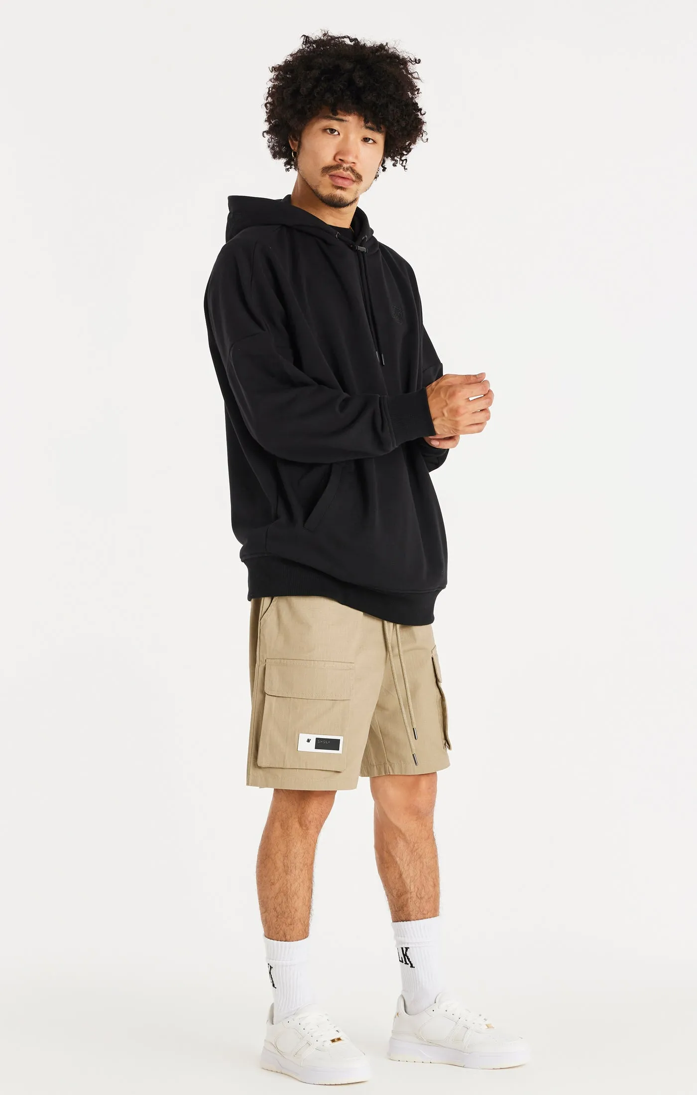 SikSilk Retro Classic Toggle Hoodie - Black sold by Siksilk product image thumbnail 5