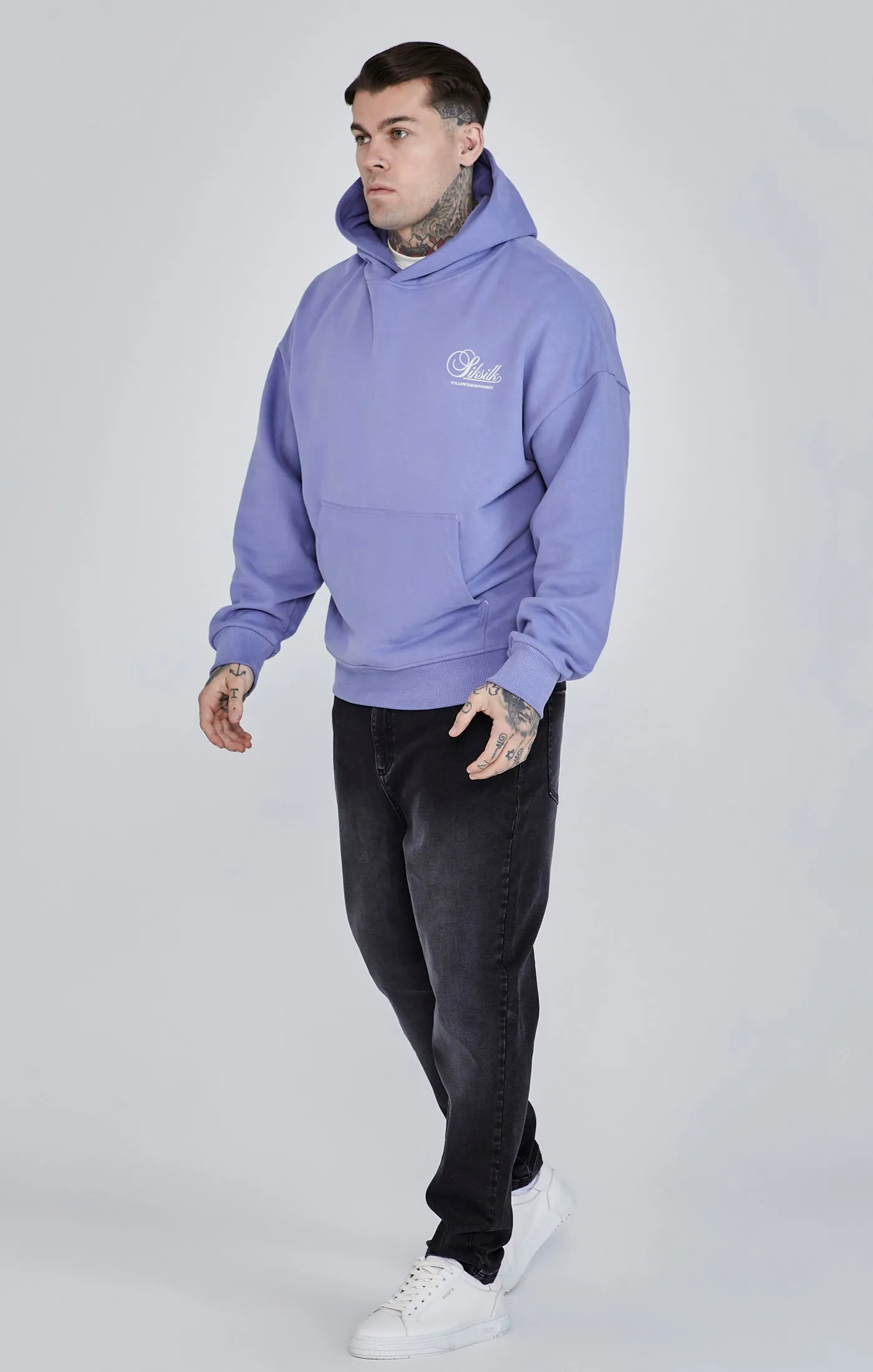 Purple Graphic Hoodie sold by Siksilk product image thumbnail 4
