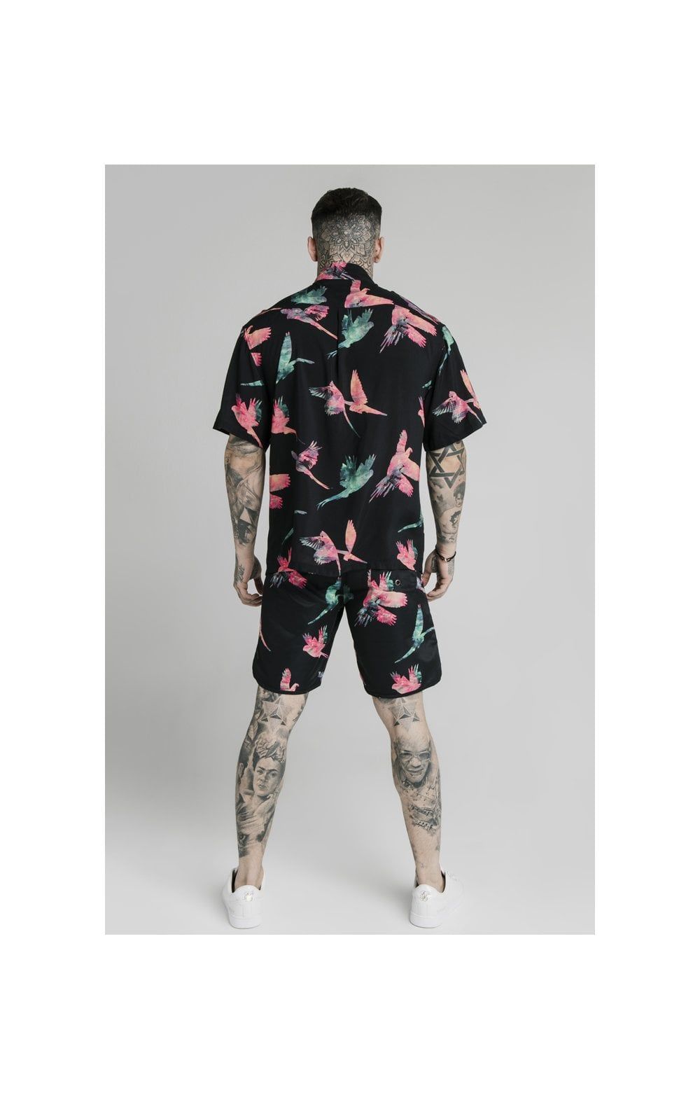 SikSilk Board Shorts - Black,Teal & Pink sold by Siksilk product image thumbnail 8