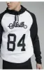 White Overhead Retro Sports Hoodie sold by Siksilk