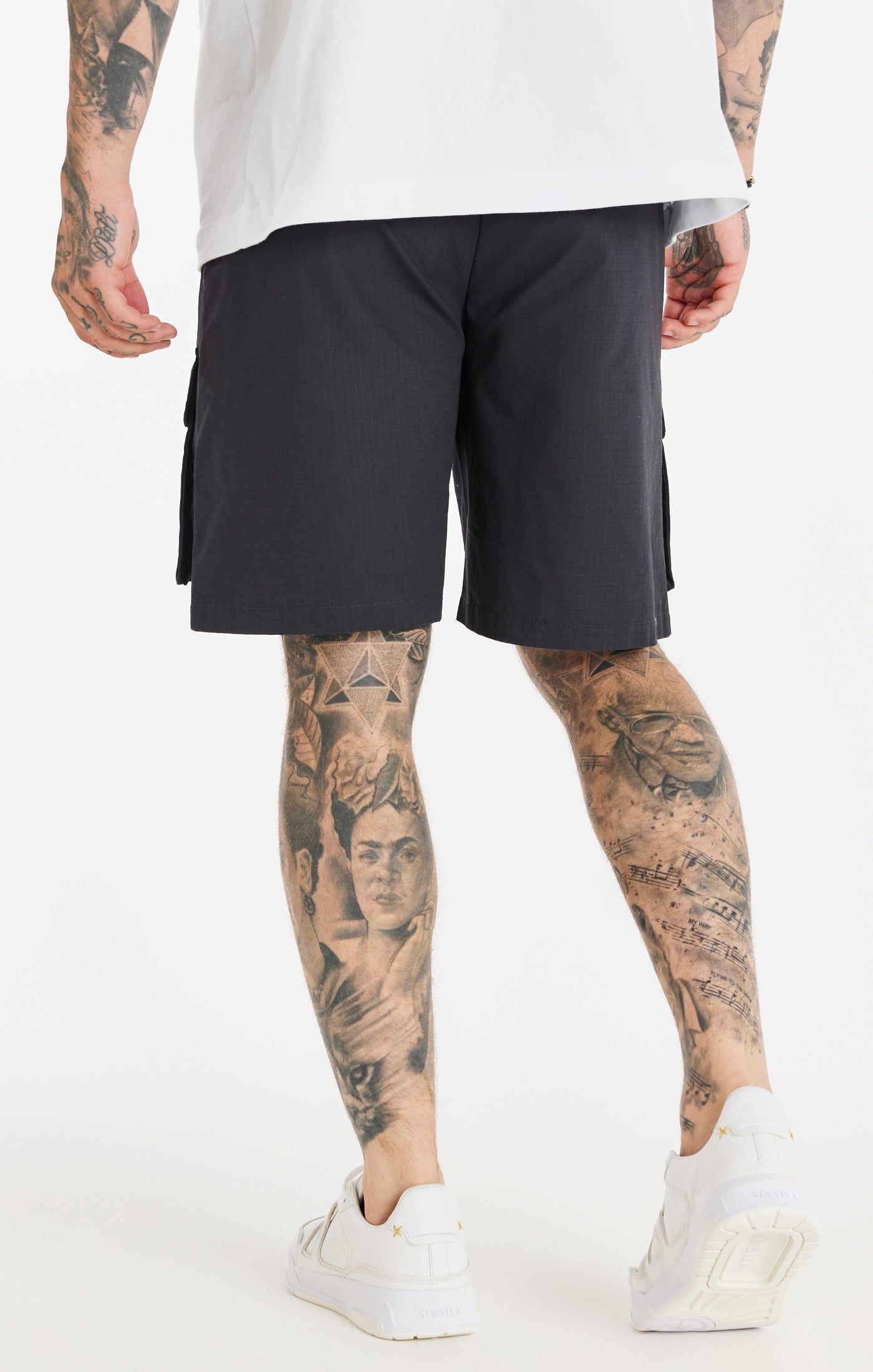Black Ripstop Cargo Short sold by Siksilk product image thumbnail 3