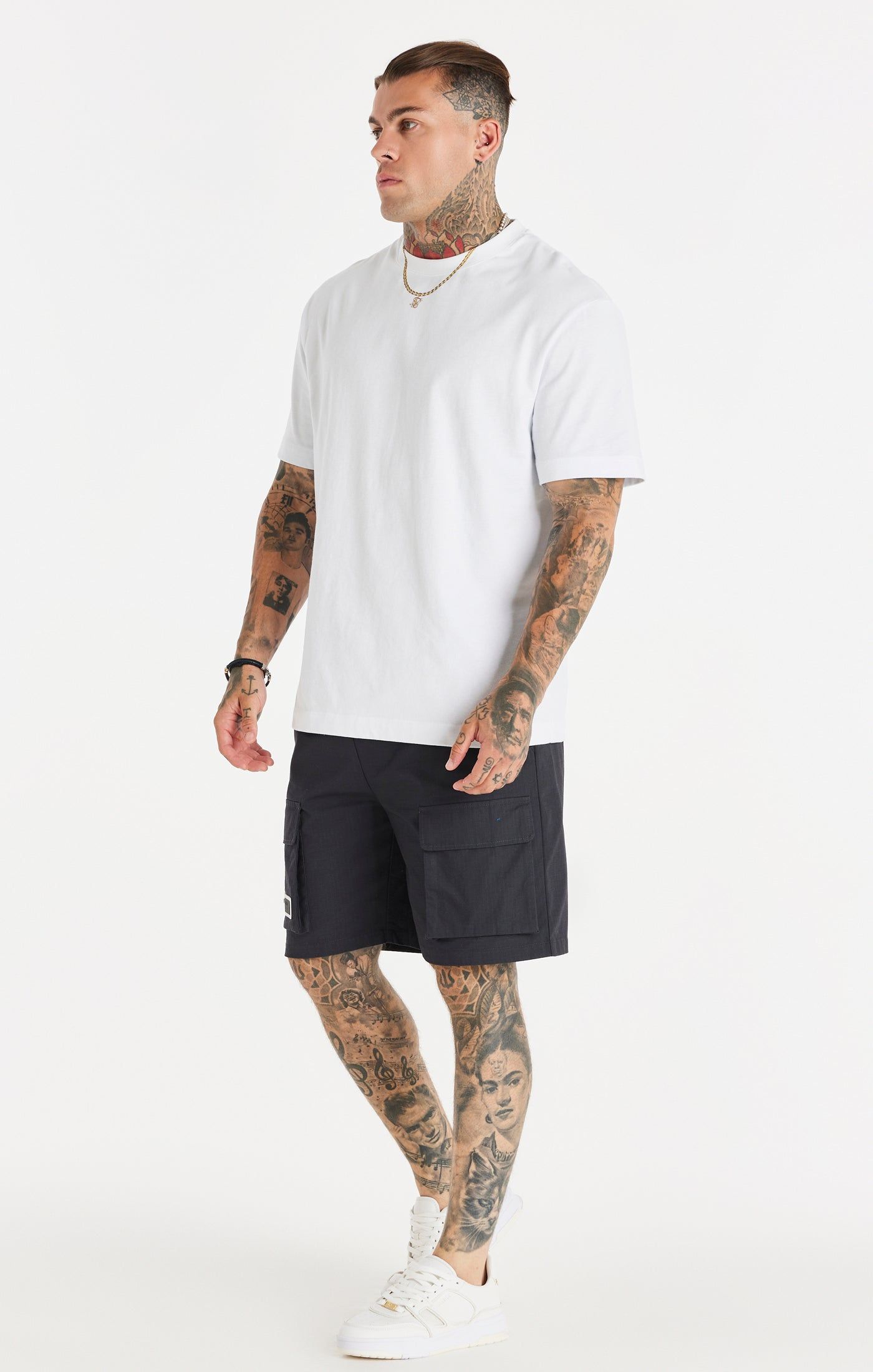 Black Ripstop Cargo Short sold by Siksilk product image thumbnail 4