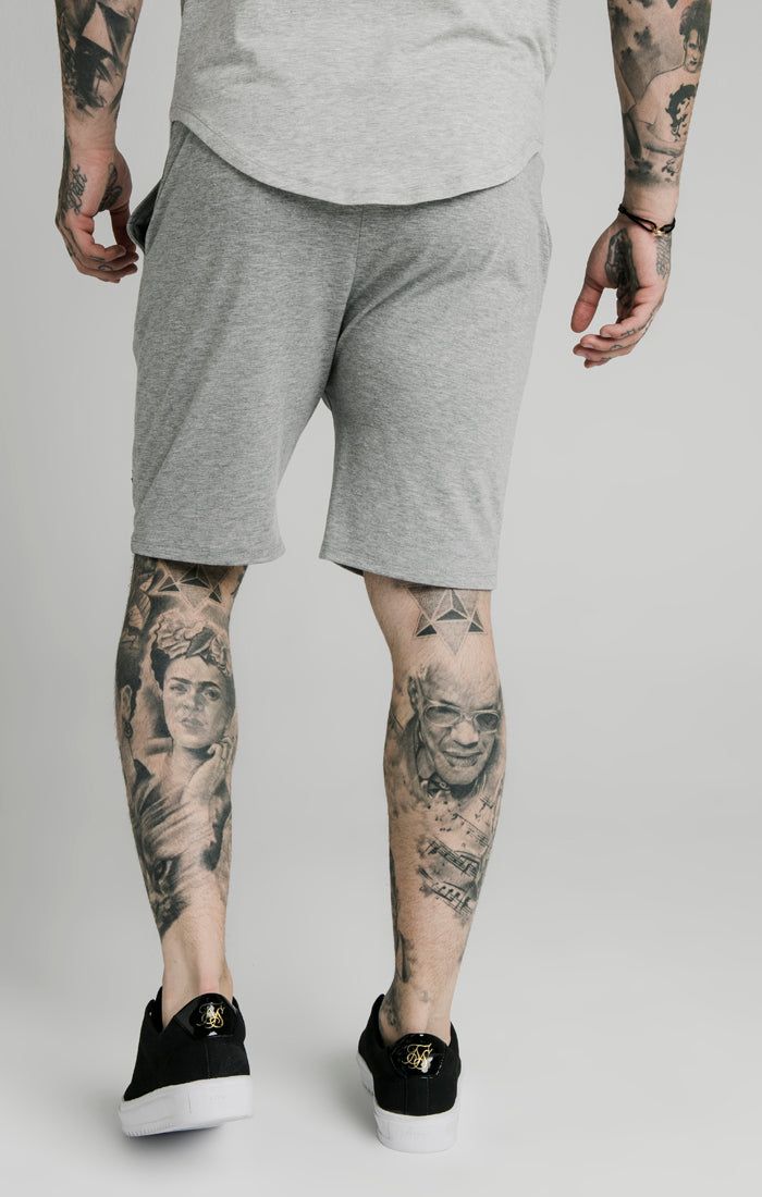Grey Essential Jersey Short sold by Siksilk product image thumbnail 3