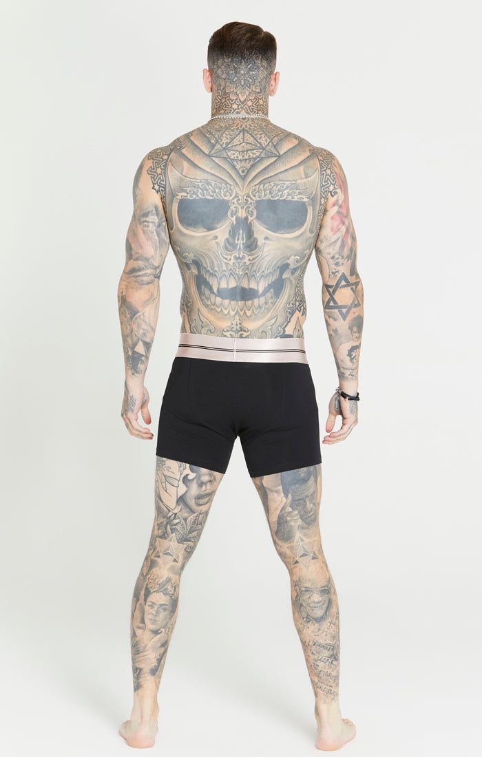 Black Satin Tape Boxers sold by Siksilk product image thumbnail 12