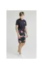 Illusive London Floral Fade Tee - Navy sold by Siksilk