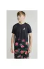 Illusive London Floral Fade Tee - Navy sold by Siksilk
