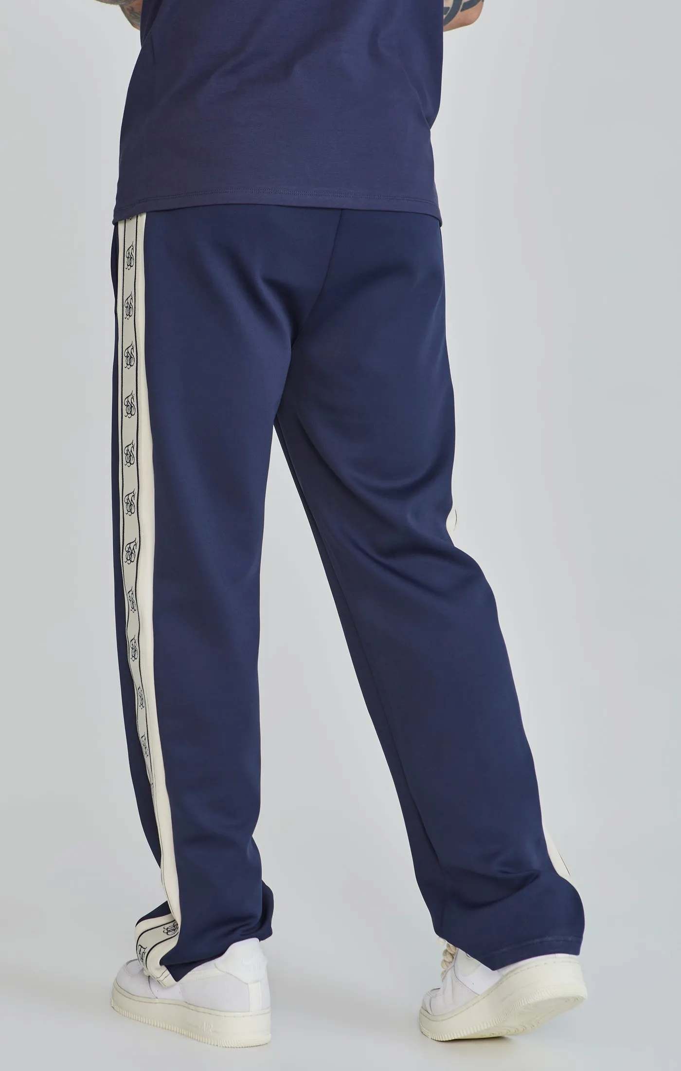 Navy Track Pants sold by Siksilk product image thumbnail 4