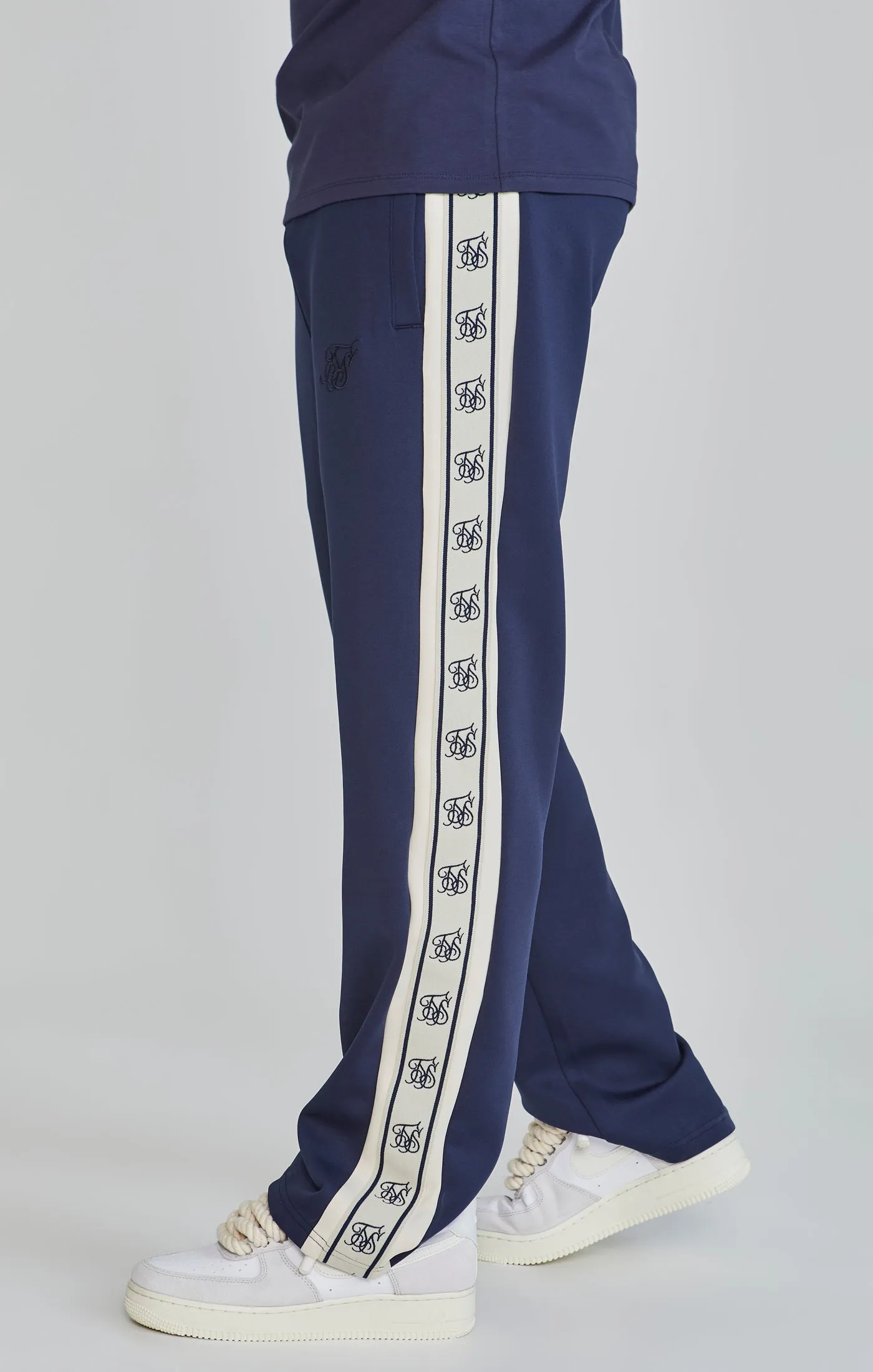 Navy Track Pants sold by Siksilk product image thumbnail 3