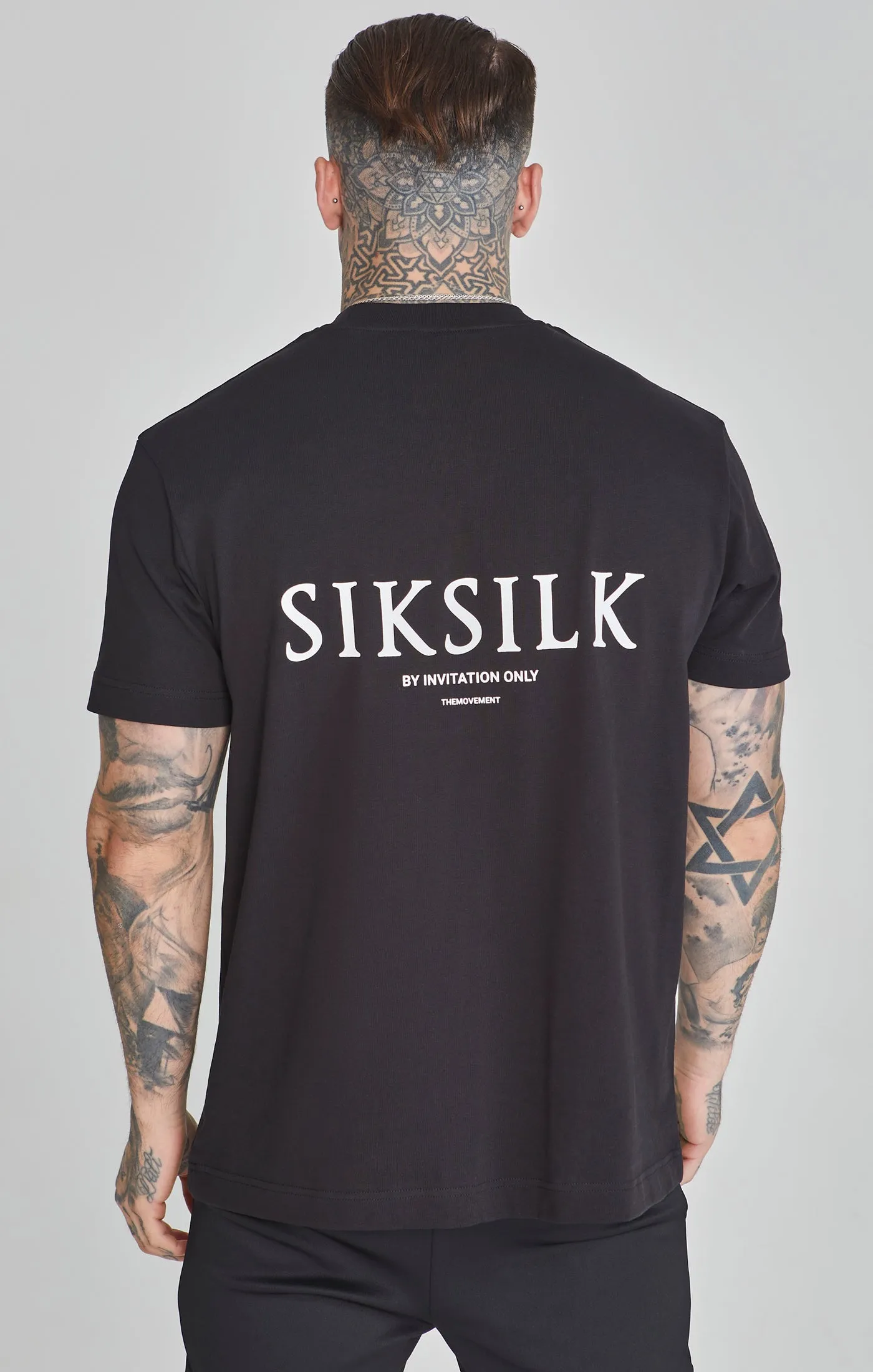 Black Graphic T-Shirt sold by Siksilk