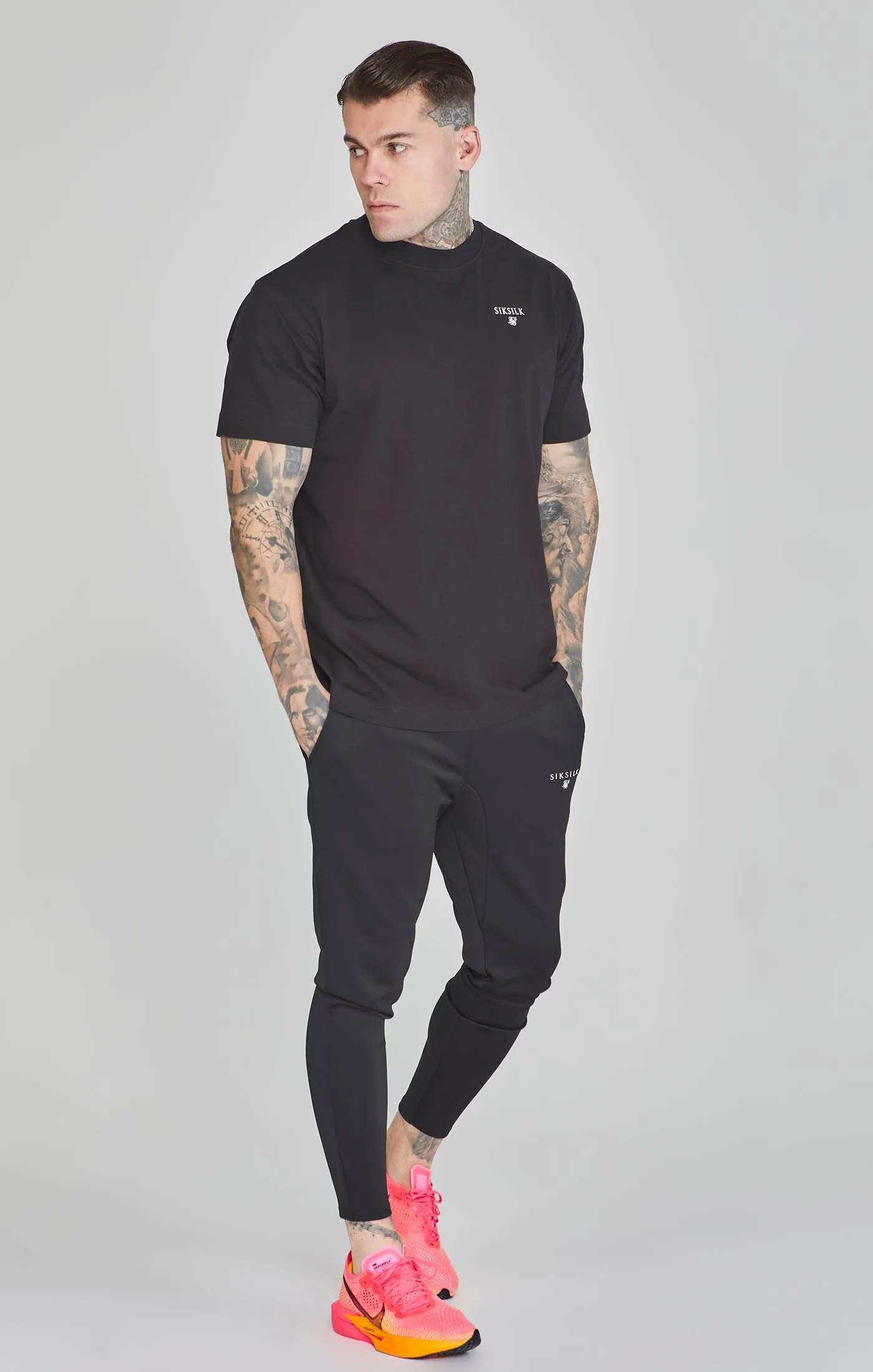 Black Graphic T-Shirt sold by Siksilk product image thumbnail 3