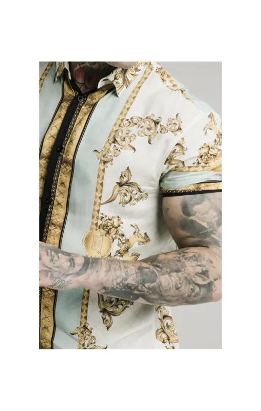 SikSilk S/S Resort Shirt – Lord Off White sold by Siksilk