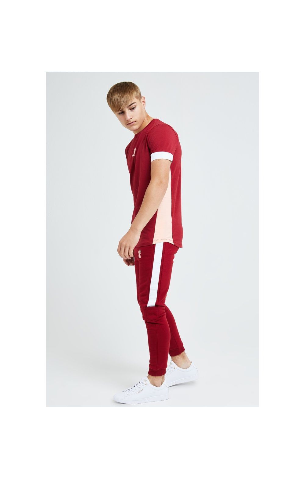 Illusive London Divergence Slide Tee - Pink & Red sold by Siksilk product image thumbnail 2