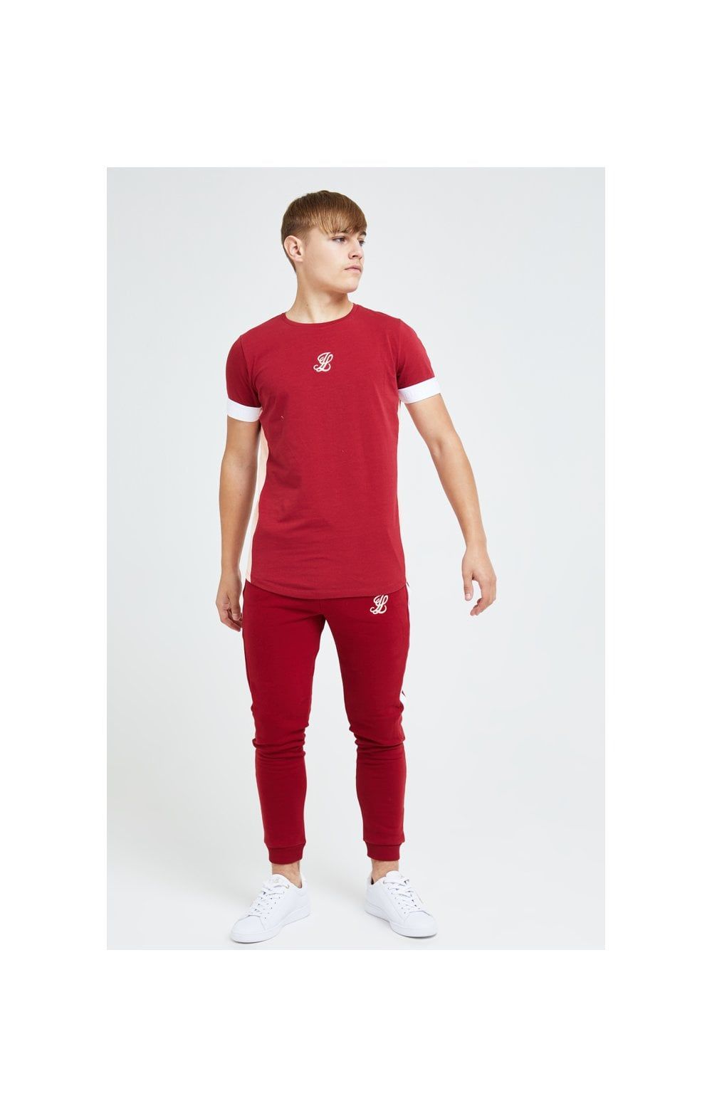 Illusive London Divergence Slide Tee - Pink & Red sold by Siksilk product image thumbnail 3