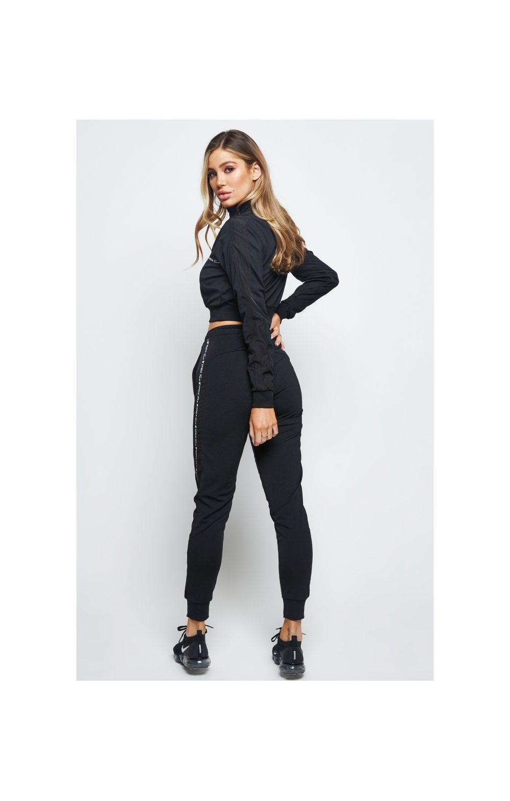 SikSilk Fusion Track Pants - Jet Black sold by Siksilk product image thumbnail 5