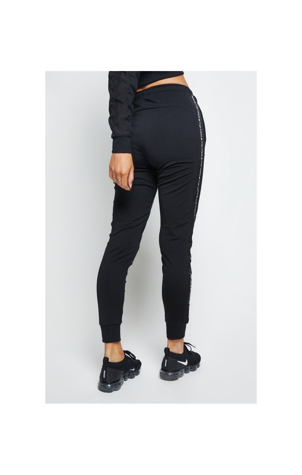 SikSilk Fusion Track Pants - Jet Black sold by Siksilk product image thumbnail 2