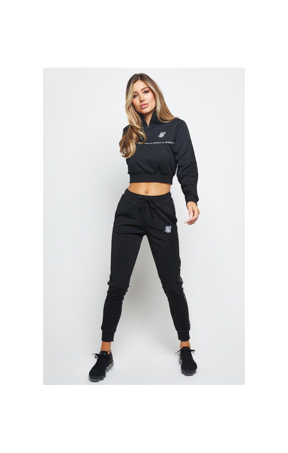 SikSilk Fusion Track Pants - Jet Black sold by Siksilk product image thumbnail 6