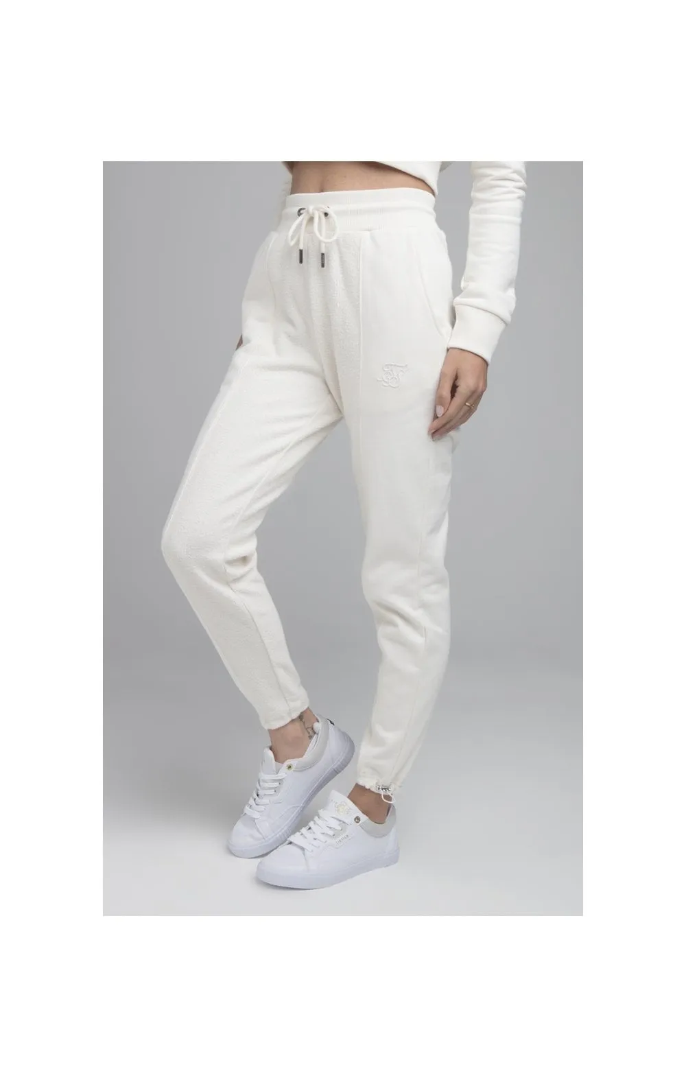 SikSilk Half & Half Track Pants - White sold by Siksilk product image thumbnail 2