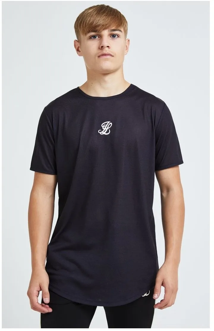 Illusive London Erupt Tee - Black & Cream sold by Siksilk