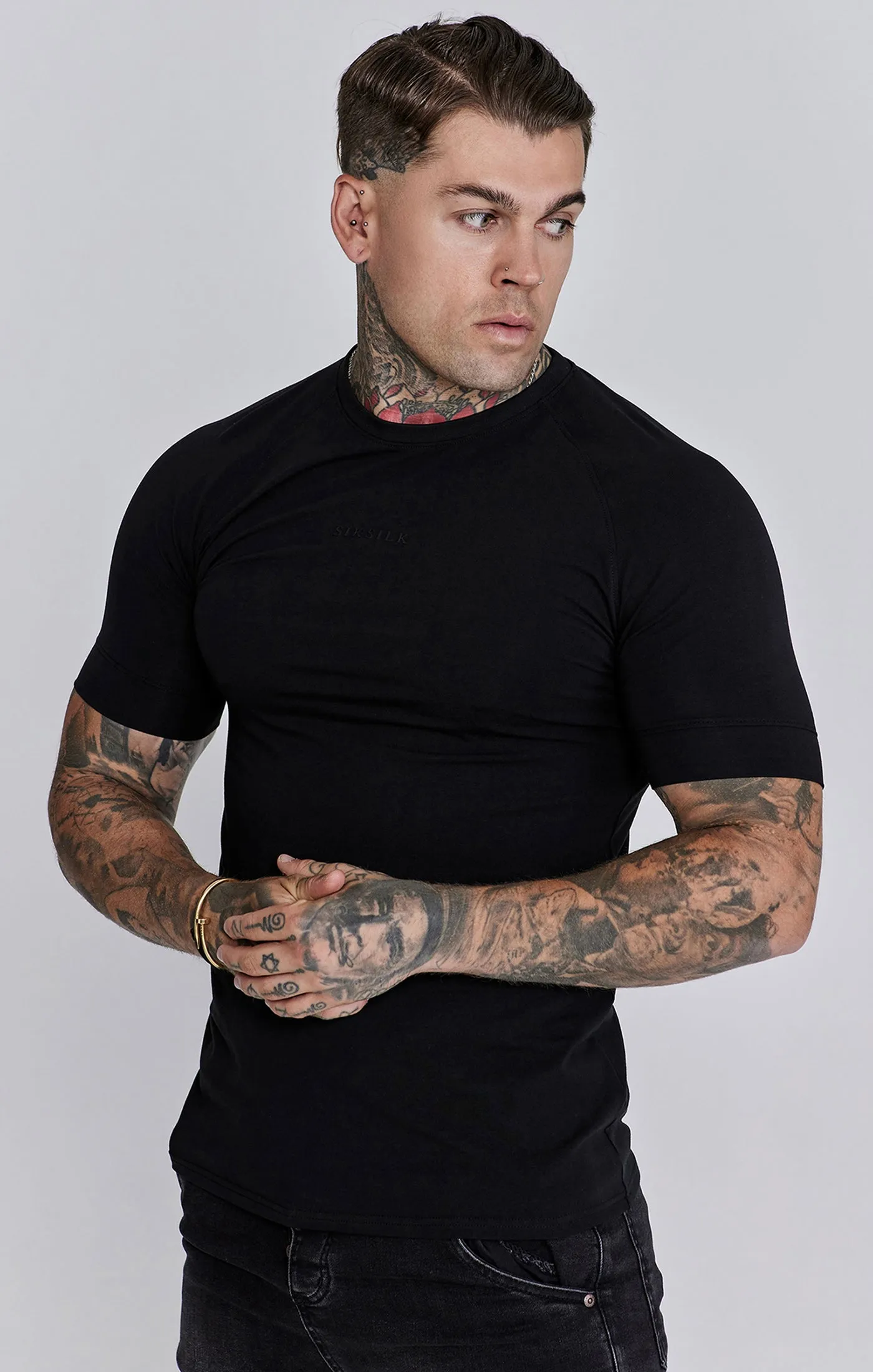 Black Smart T-Shirt sold by Siksilk