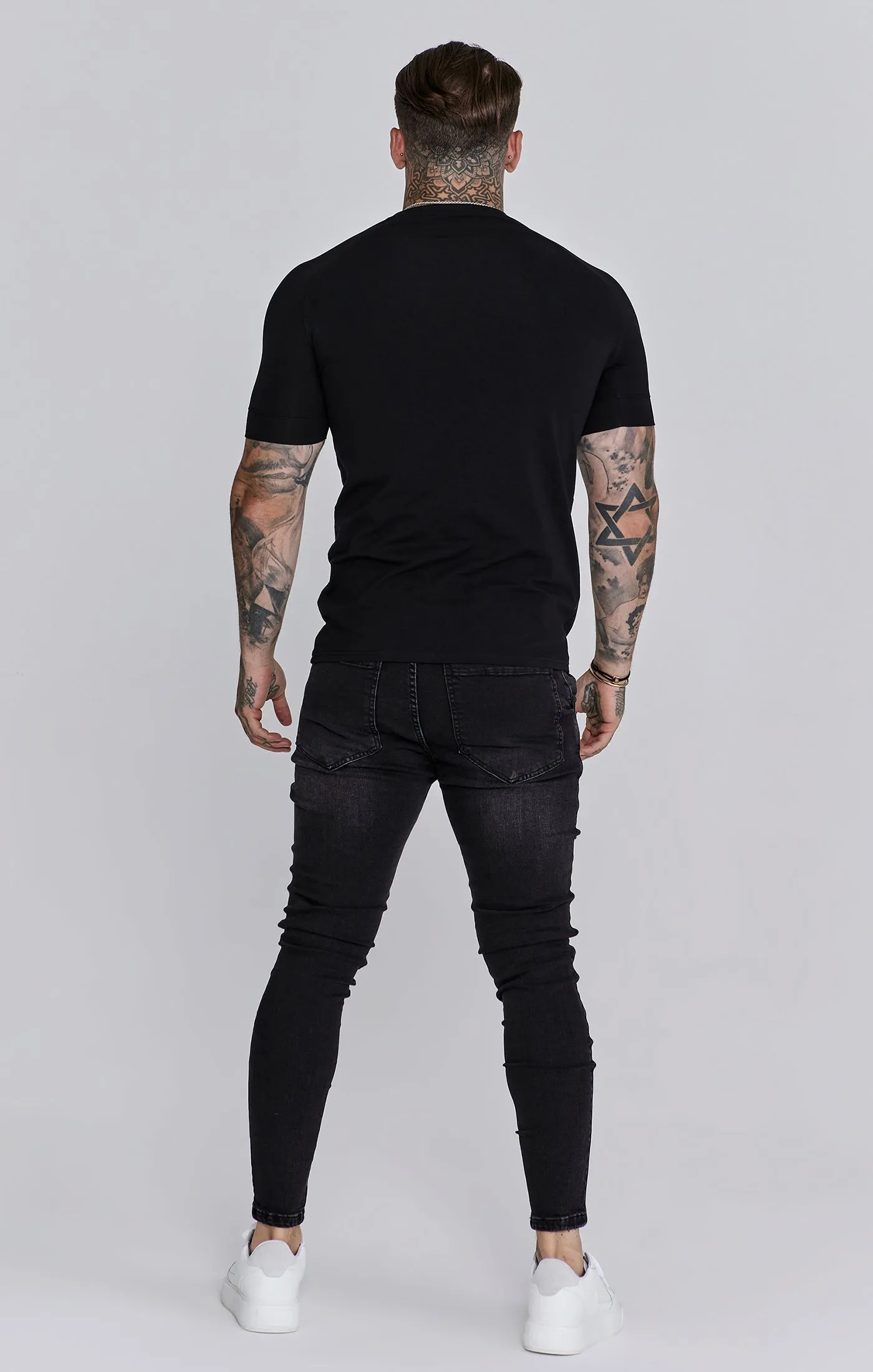 Black Smart T-Shirt sold by Siksilk product image thumbnail 5