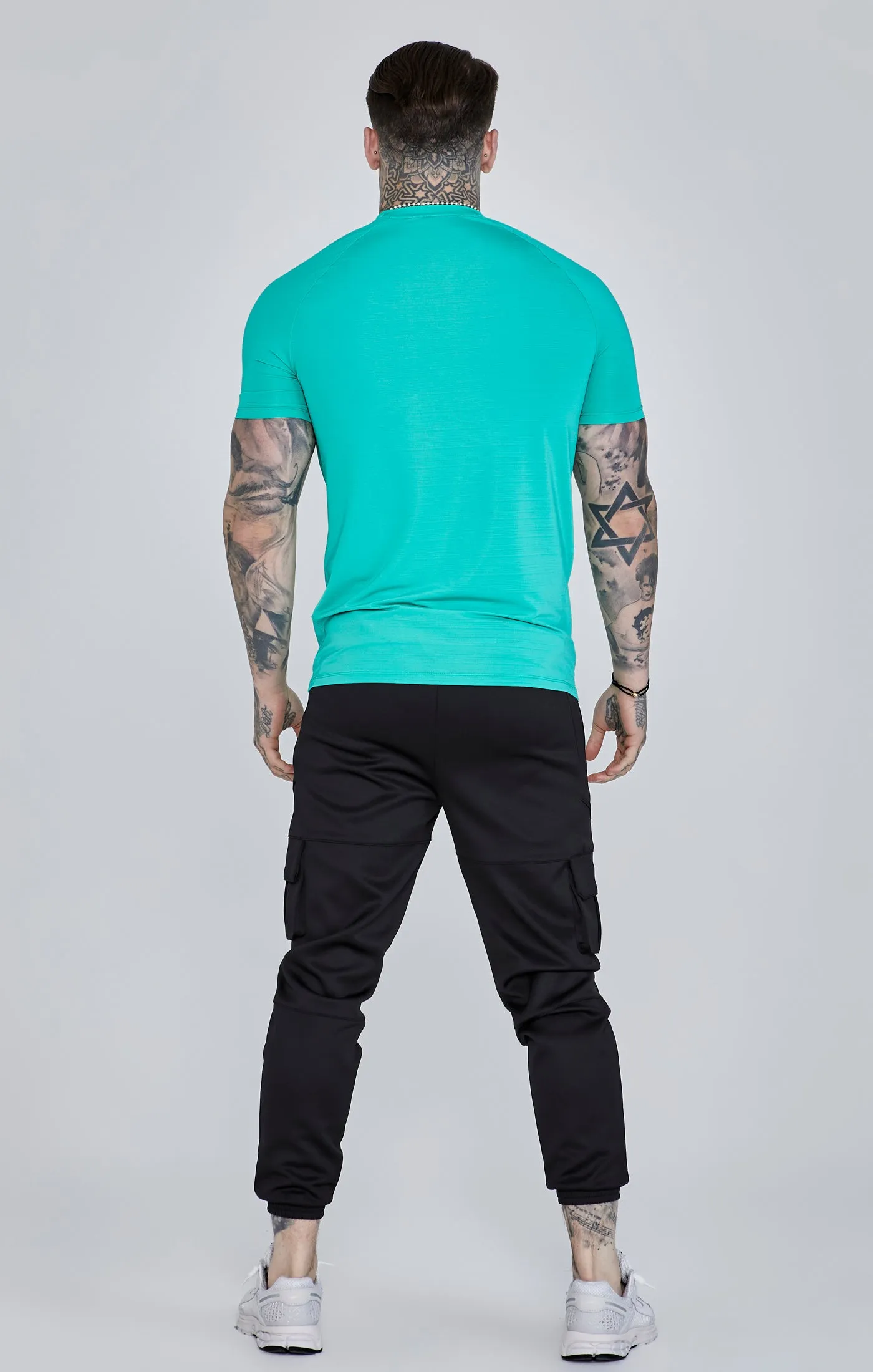 Green Muscle Fit T-Shirt sold by Siksilk product image thumbnail 5