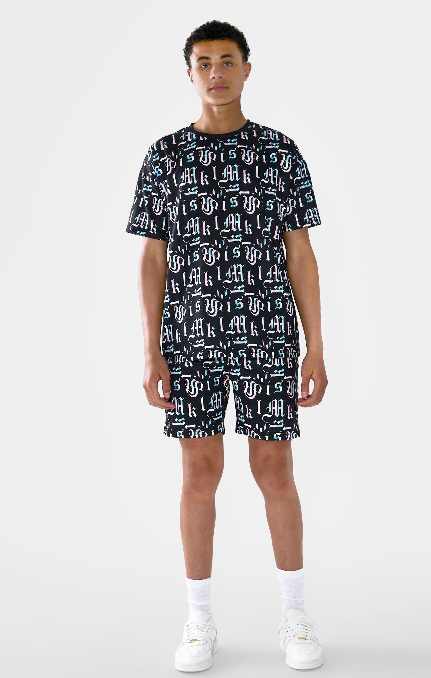 Boys Messi x SikSilk Black Printed Short sold by Siksilk product image thumbnail 7