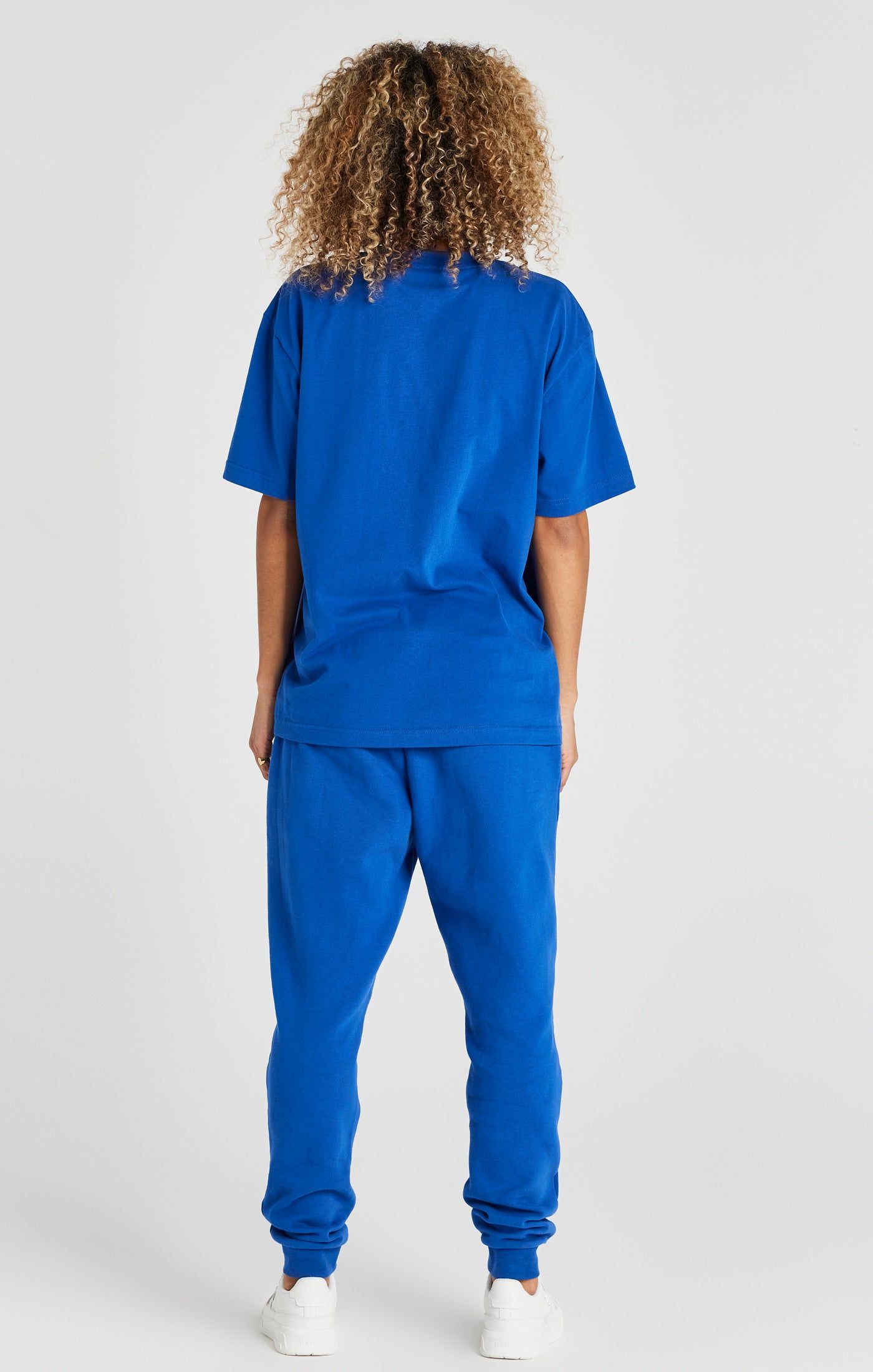 Blue Relaxed Fit Cuffed Jogger sold by Siksilk product image thumbnail 8