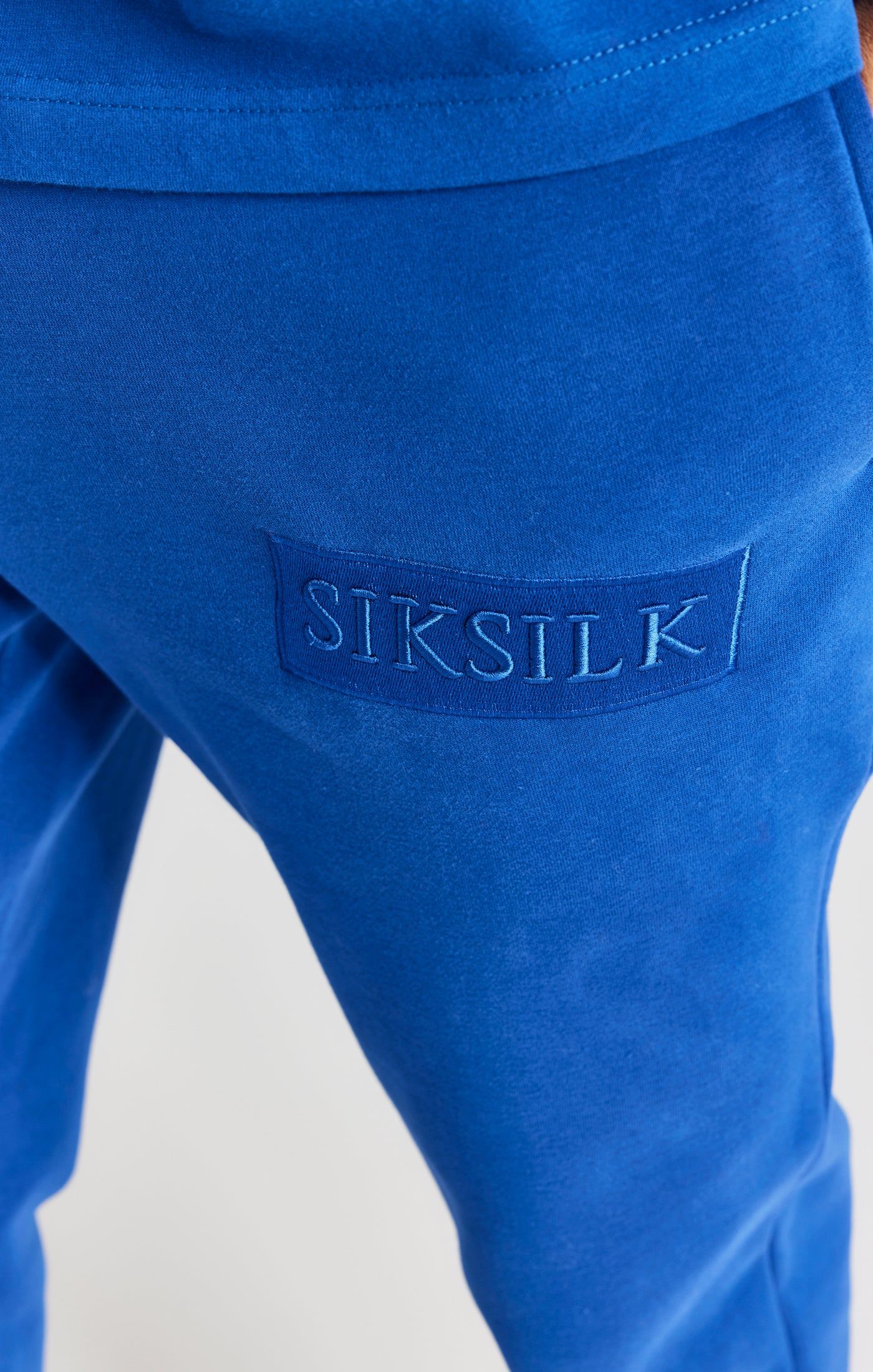 Blue Relaxed Fit Cuffed Jogger sold by Siksilk product image thumbnail 5