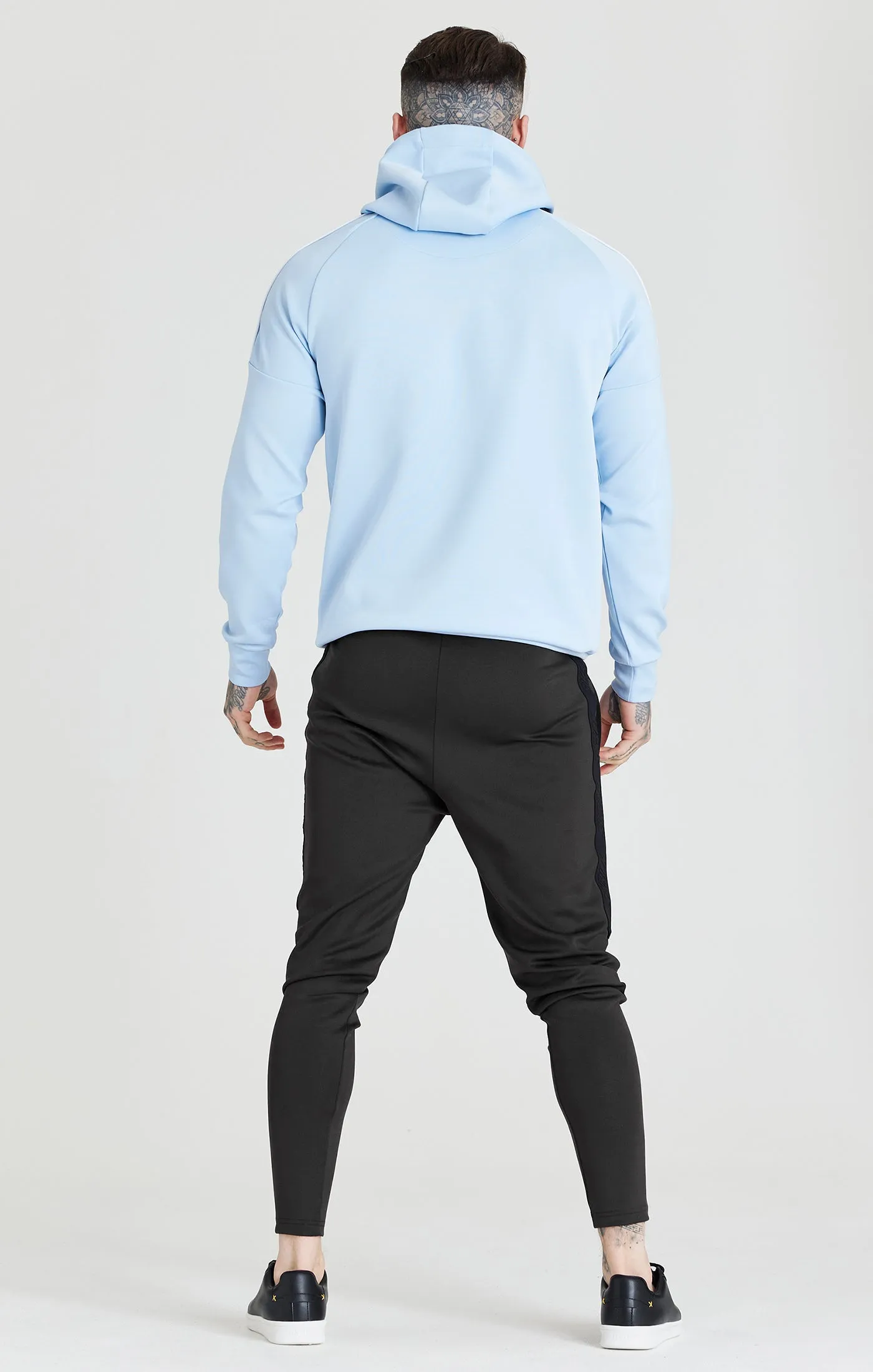 SikSilk Taped Overhead Hoodie - Blue sold by Siksilk product image thumbnail 5