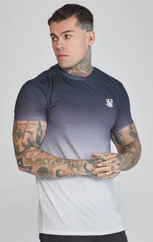 Black White Fade T-Shirt sold by Siksilk