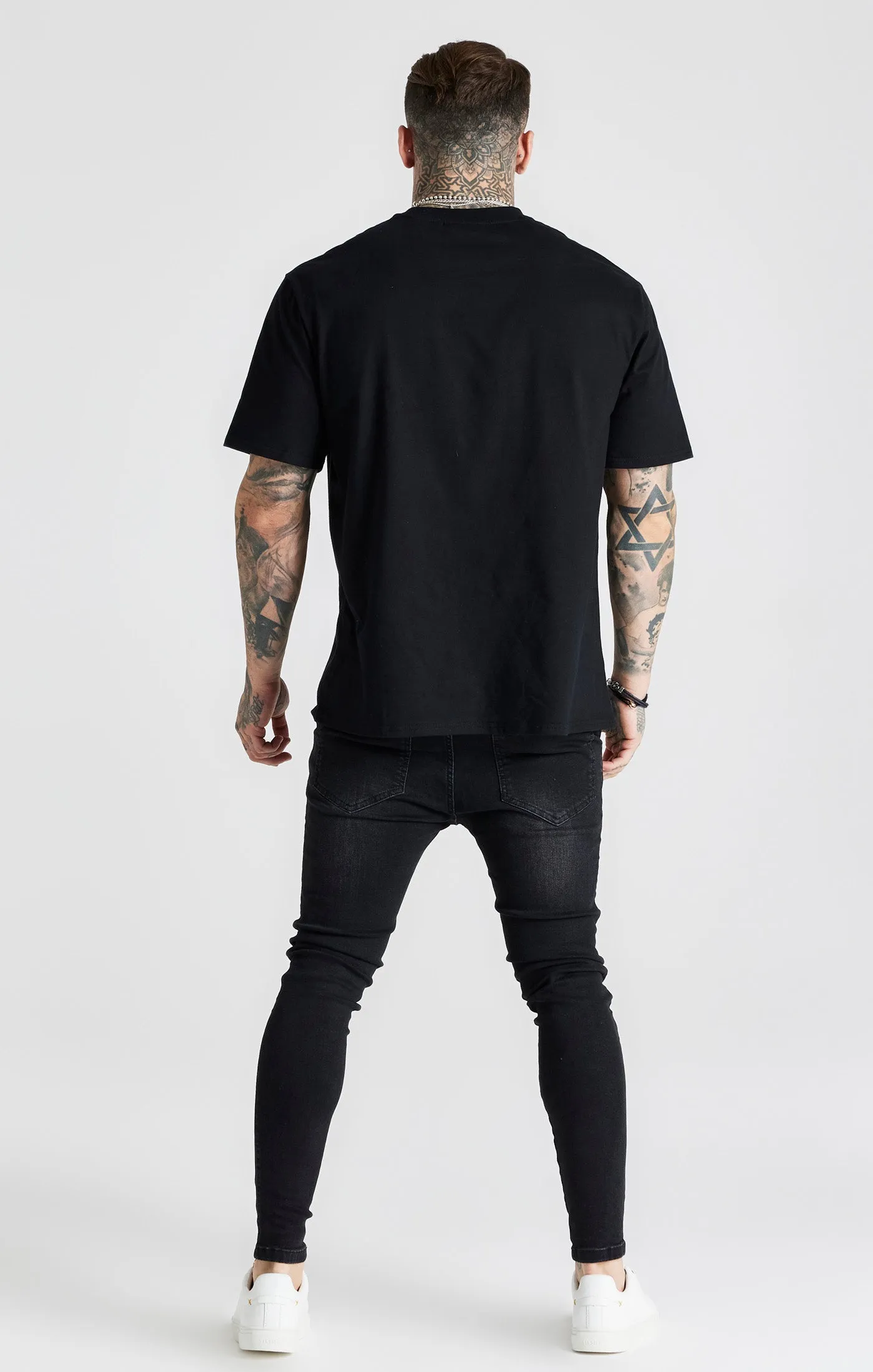Black Washed Essential Skinny Jean sold by Siksilk product image thumbnail 5