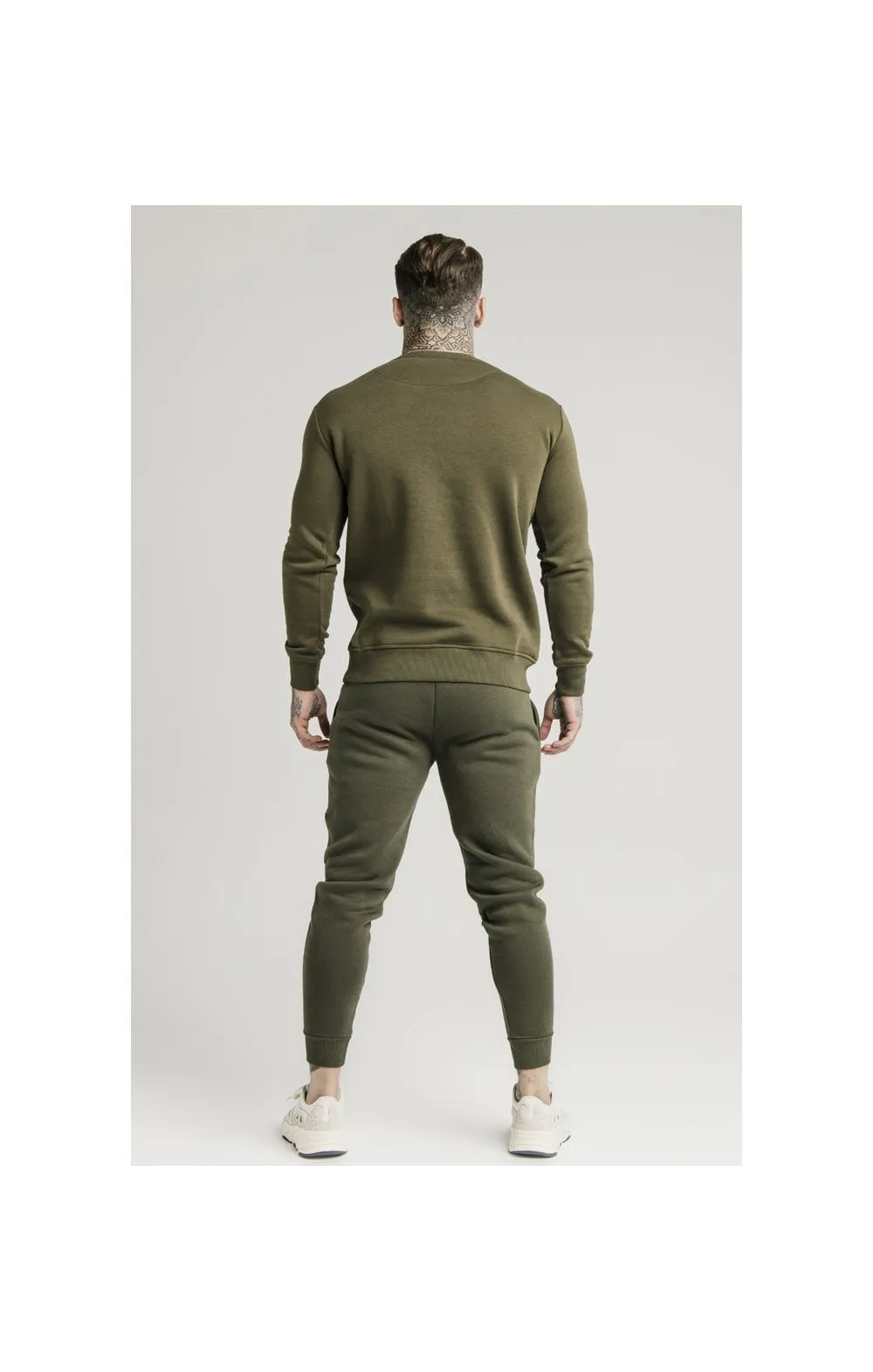 SikSilk Crew Sweat - Khaki sold by Siksilk product image thumbnail 5