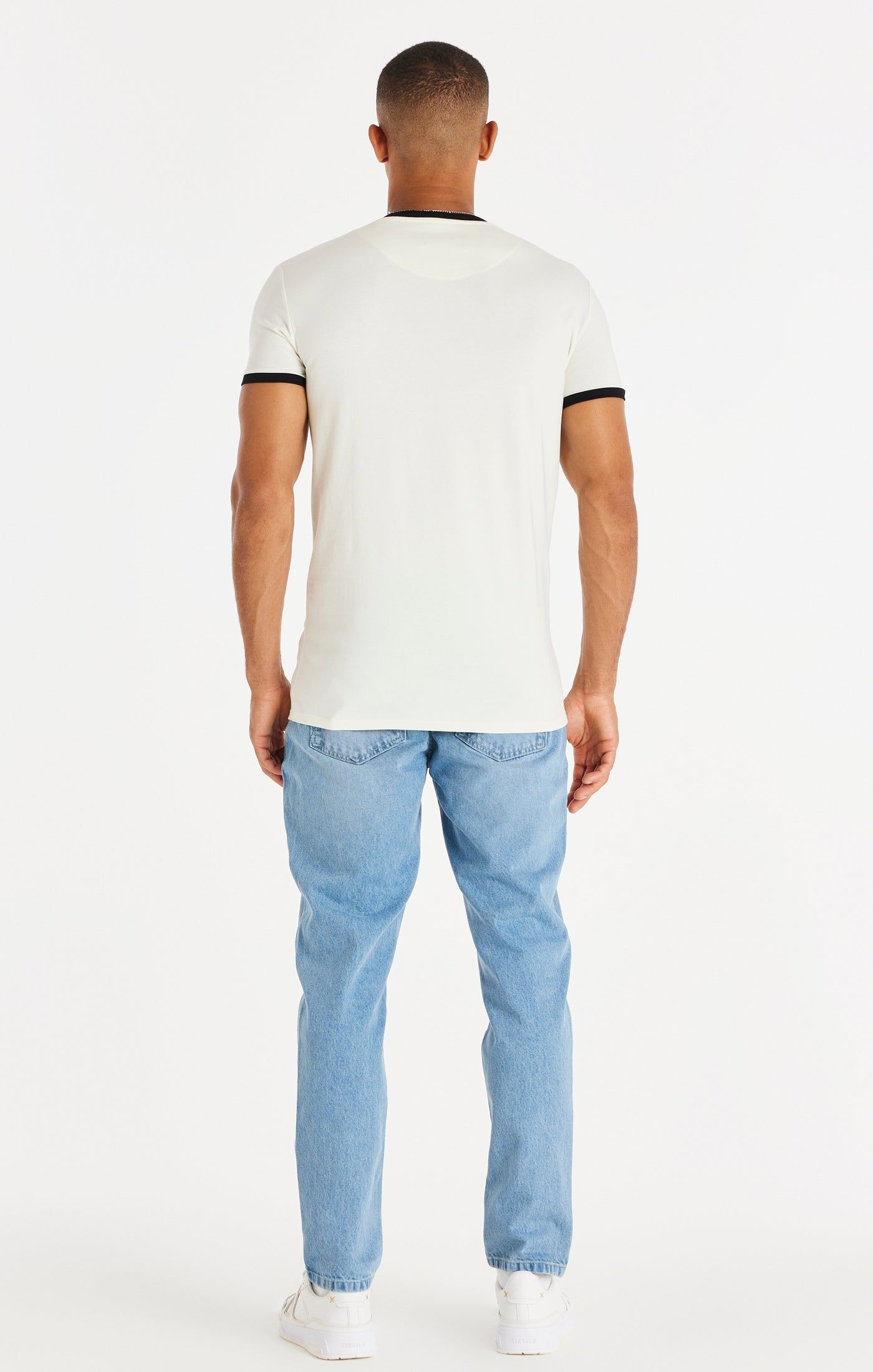 Blue Straight Cut Denim sold by Siksilk product image thumbnail 6