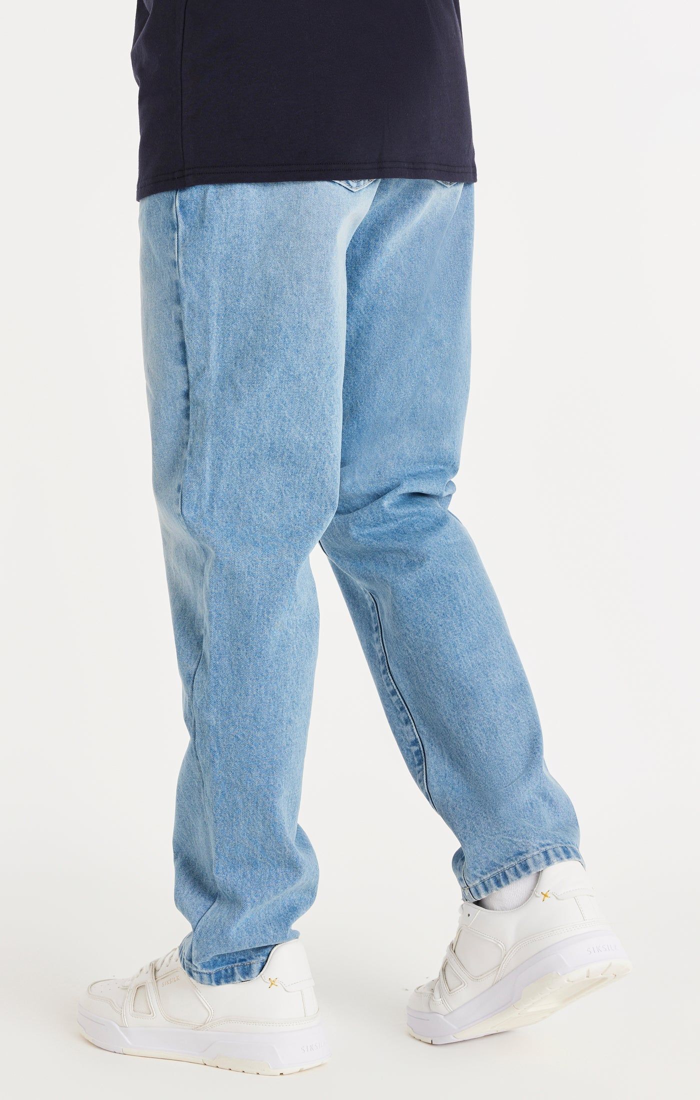 Blue Straight Cut Denim sold by Siksilk product image thumbnail 3