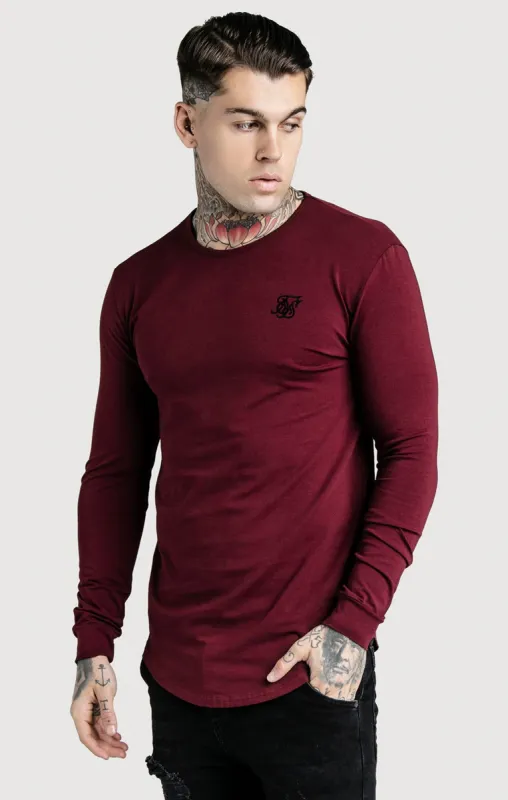 SikSilk Long Sleeve Gym Tee sold by Siksilk