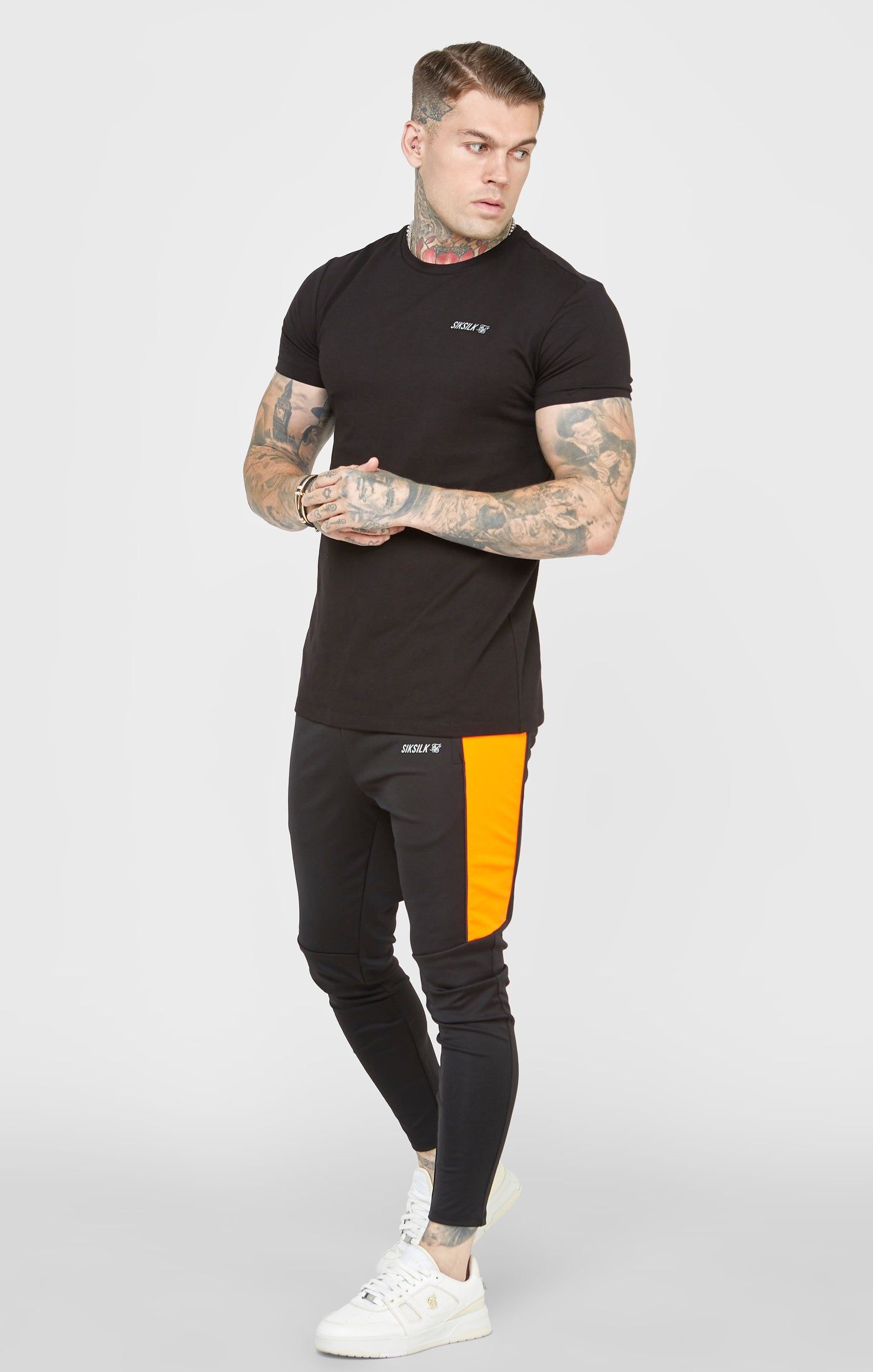 Black Sports Training Pant sold by Siksilk product image thumbnail 3