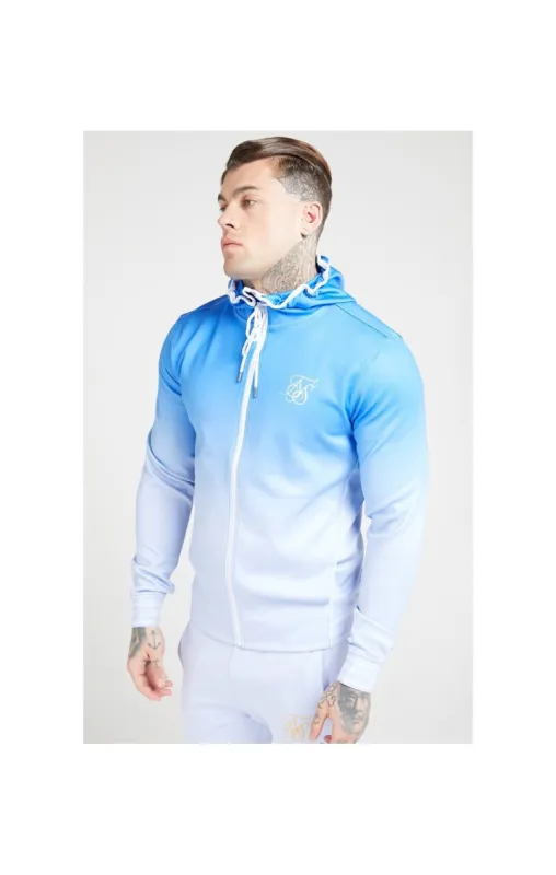 SikSilk Agility Zip Through Hoodie - Blue & Lilac sold by Siksilk