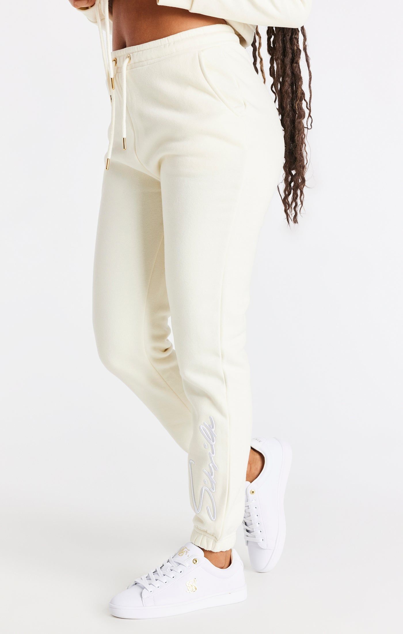 Ecru Essential Jogger sold by Siksilk