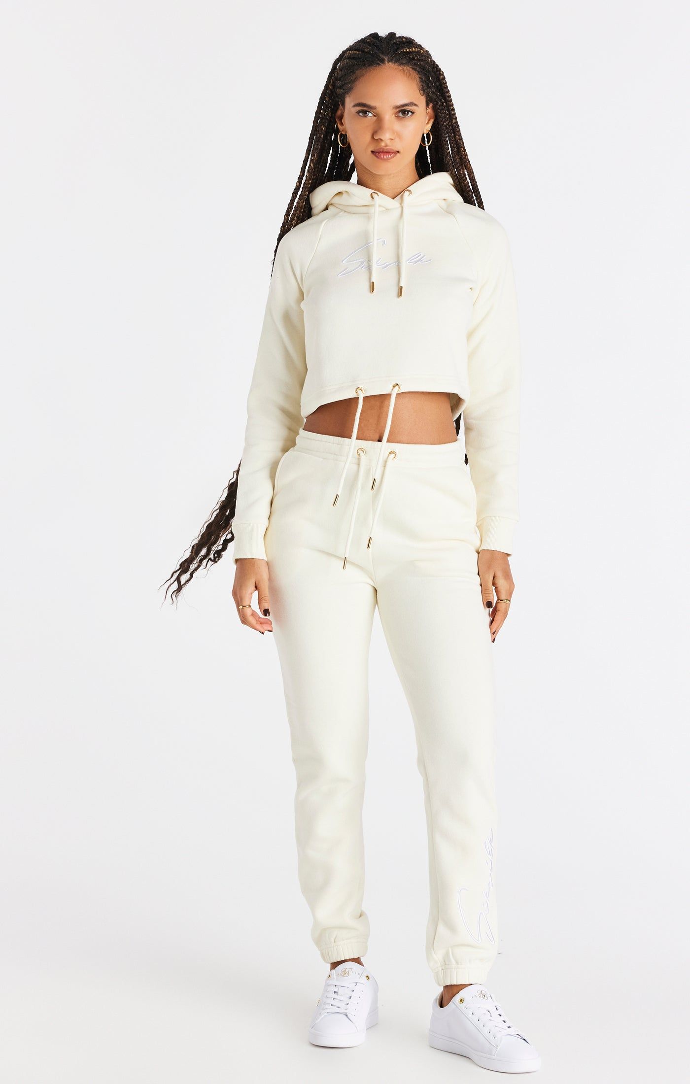 Ecru Essential Jogger sold by Siksilk product image thumbnail 5