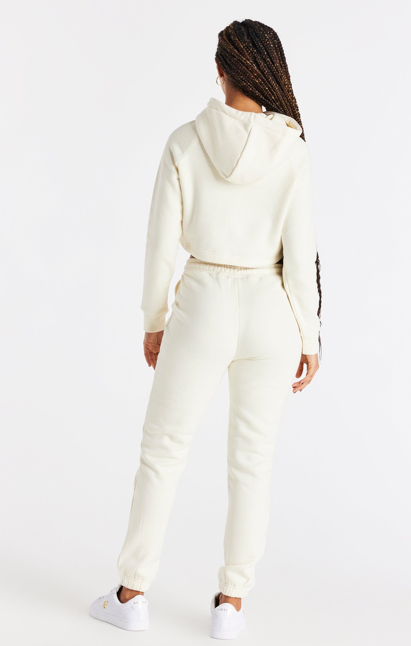 Ecru Essential Jogger sold by Siksilk product image thumbnail 6