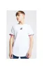Illusive London Contrast Cuff Tee – White & Tropical Leaf sold by Siksilk