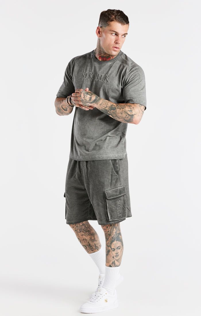 Grey Cargo Short sold by Siksilk product image thumbnail 2