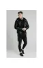 SikSilk PU Biker Jacket - Black sold by Siksilk