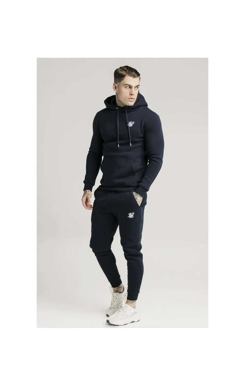 SikSilk Muscle Fit Jogger – Navy sold by Siksilk product image thumbnail 2