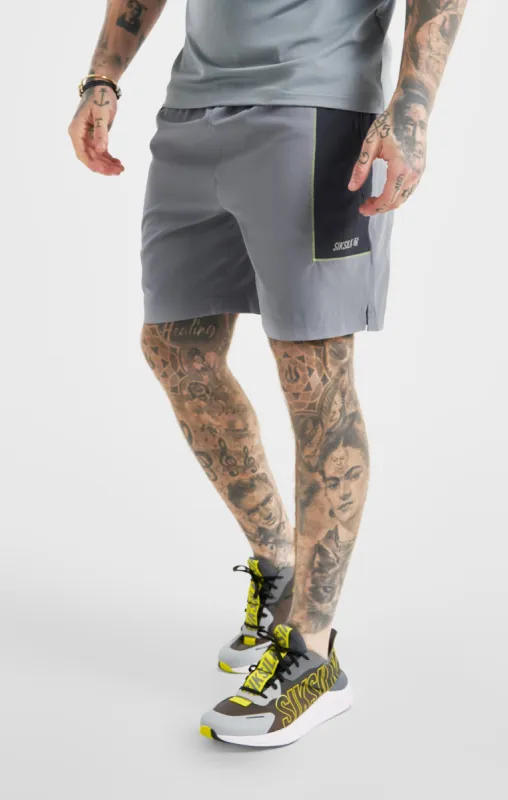 Grey Sports Marl Woven Short sold by Siksilk