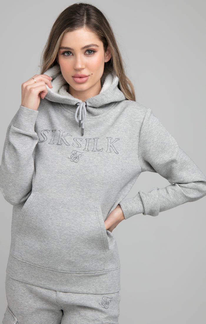 Grey Overhead Hoodie sold by Siksilk