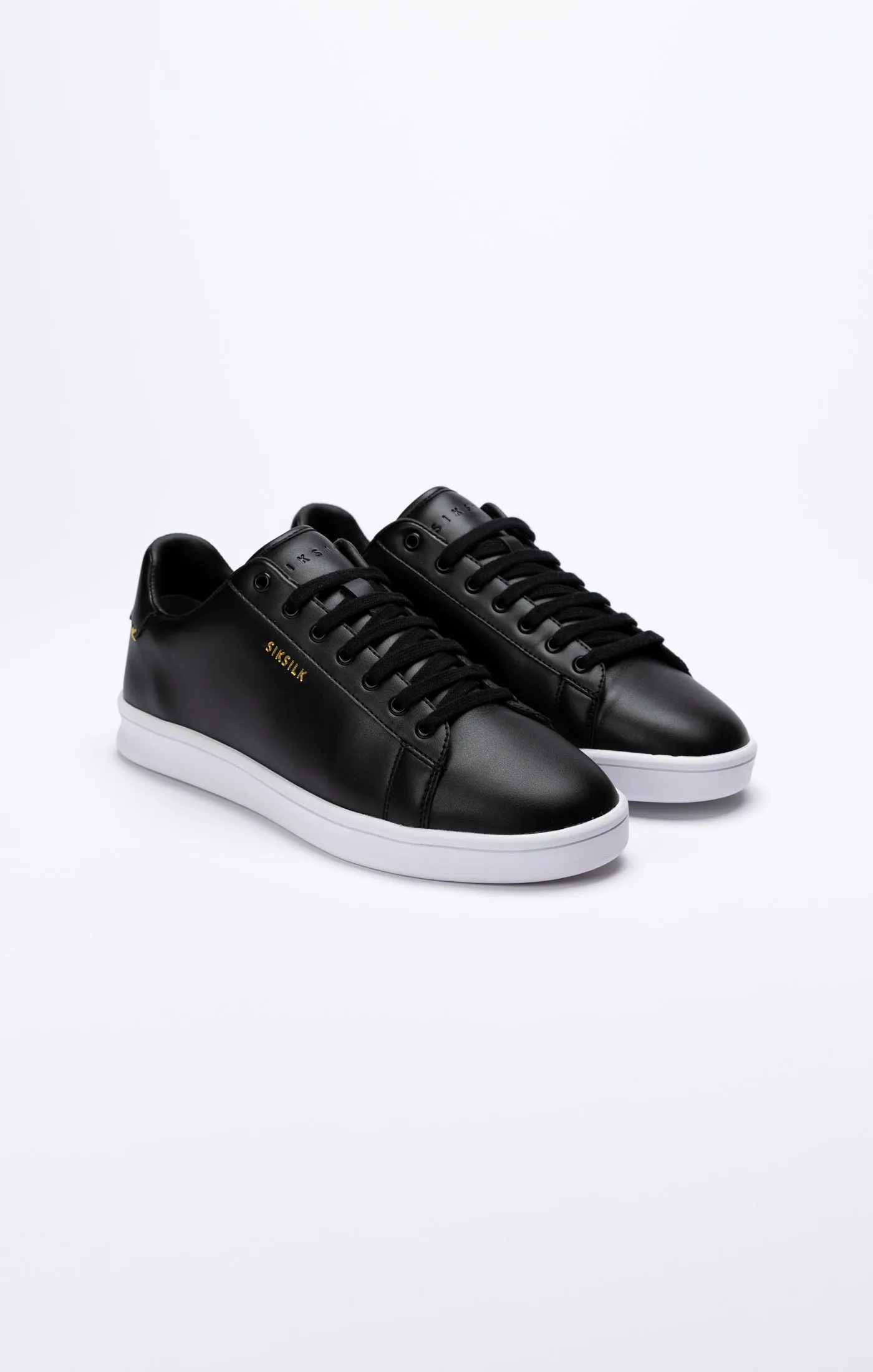 Black Low-Top Casual Trainer sold by Siksilk product image thumbnail 2