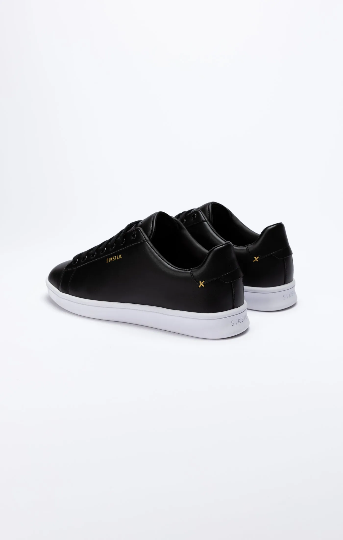 Black Low-Top Casual Trainer sold by Siksilk product image thumbnail 3